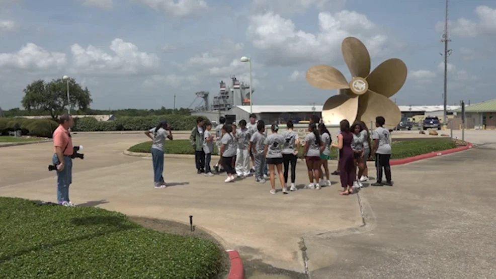 Port of Beaumont tour shows middle, high school students local career opportunities